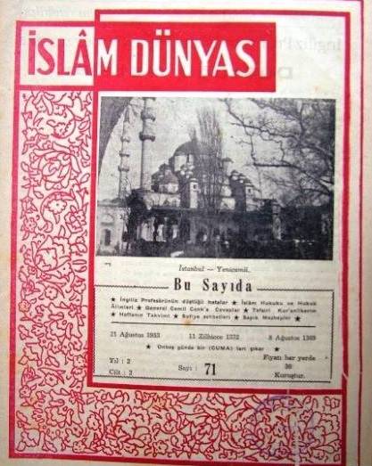 İslam Dünyası Dergisi 