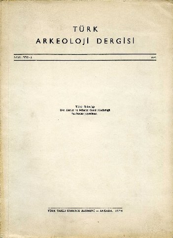Türk Arkeoloji Dergisi 